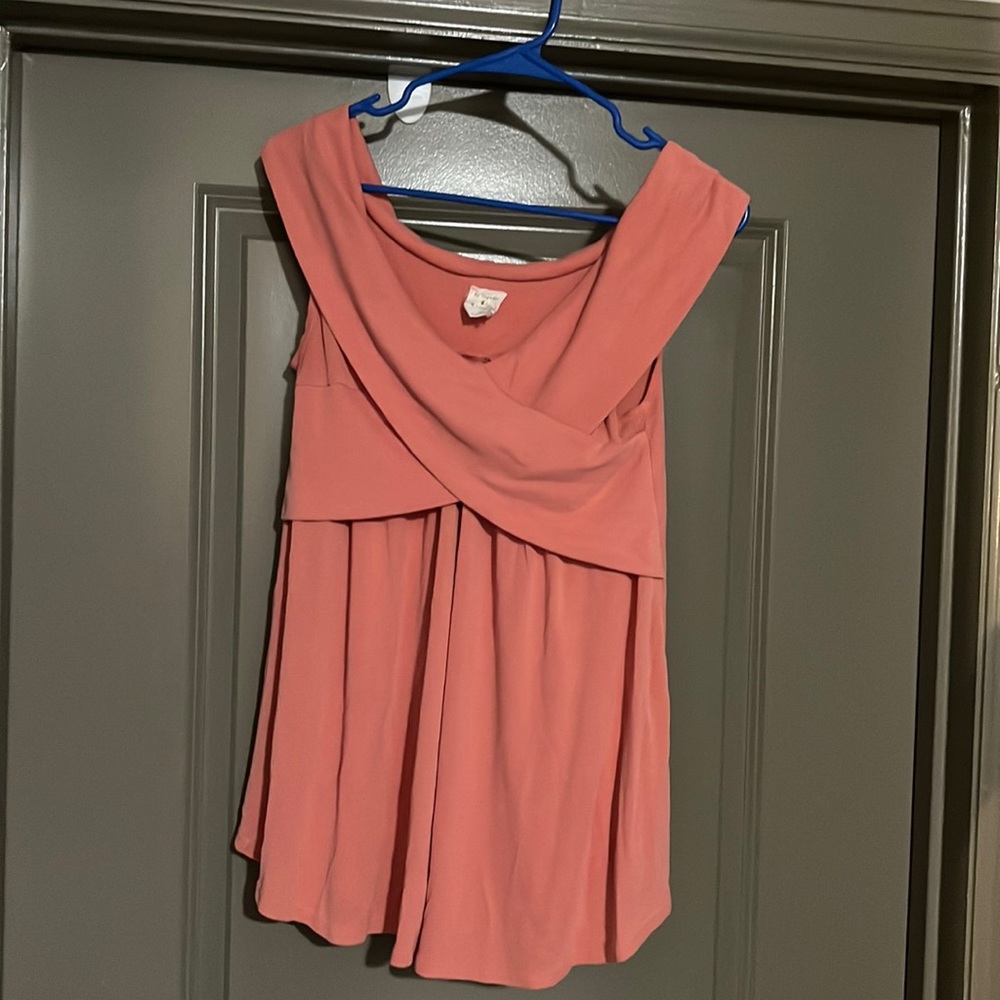 Loose Pink Blouse